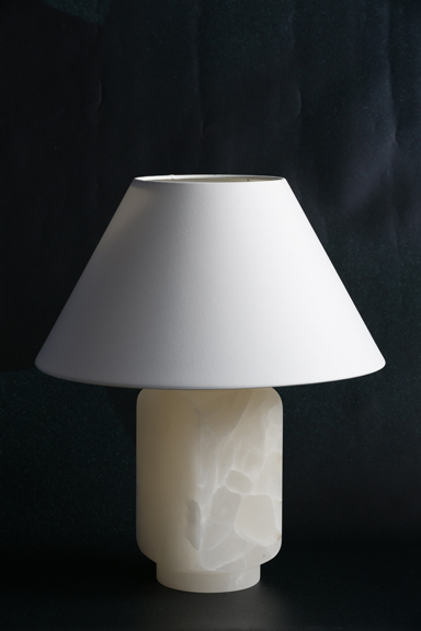 Jean Michel Frank alabaster table lamp collection K.L.